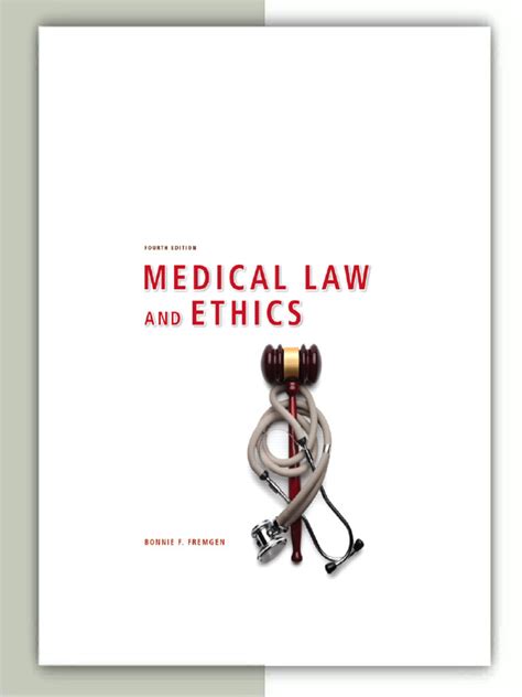 Medical Law and Ethics 4th Edition Doc