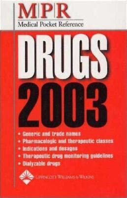 Medical Pocket Reference Drugs 2003 Doc