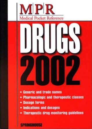 Medical Pocket Reference Pediatric Drugs 2002 10 Pack with Free Display PDF