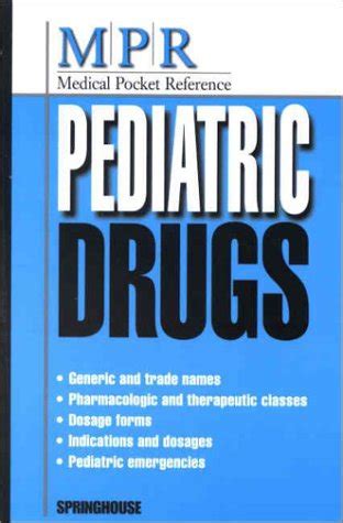 Medical Pocket Reference Pediatric Drugs Counter Display Only Free With 10 Packs Epub