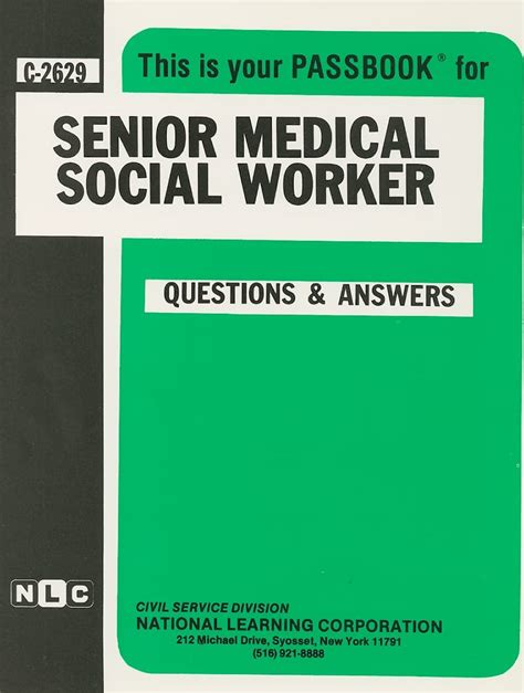 Medical Social WorkerPassbooks Kindle Editon