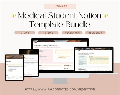 Medical Student Notion Template Free