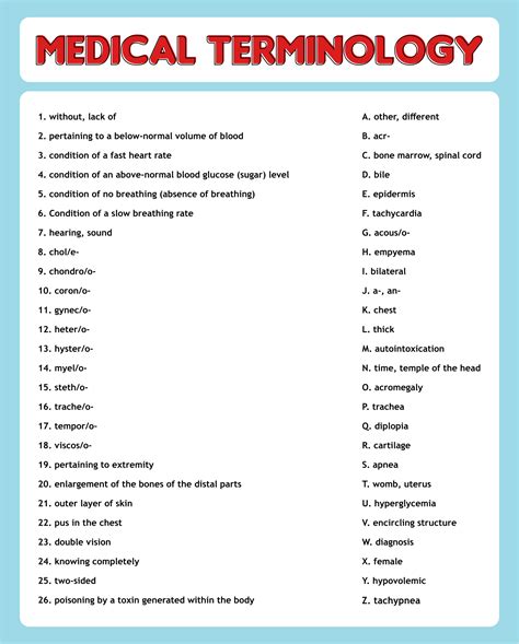 Medical Terminology Test With Answers Reader