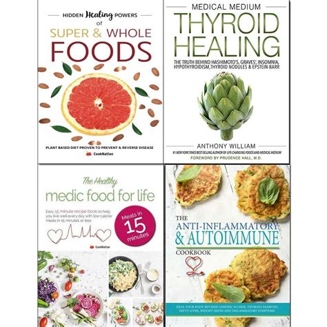 Medical medium thyroid healing hardcover healthy medic food for life and hidden healing powers of super and whole foods 3 books collection set Reader