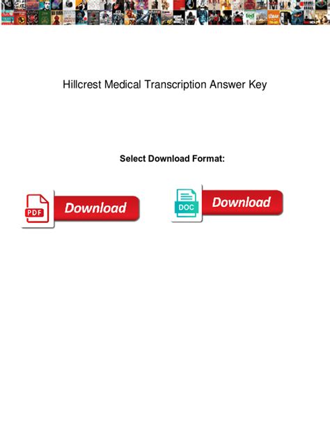 Medical transcription answer key Ebook Epub
