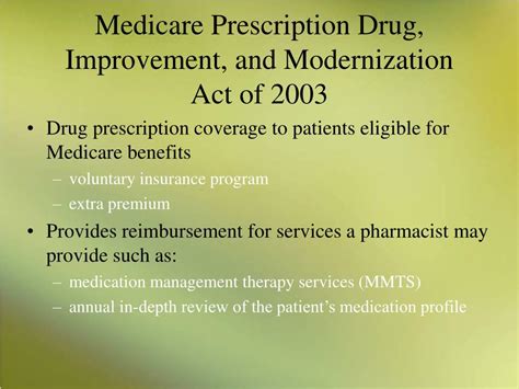 Medicare Prescription Drug, Improvement, and Modernization Act (2003)