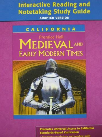 Medieval And Early Modern Times Answers PDF