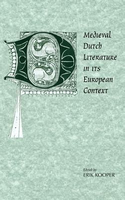 Medieval Dutch Literature in its European Context Epub