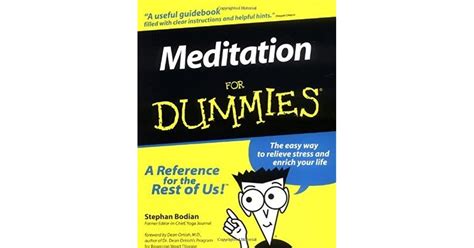 Meditation For Dummies Kindle Editon