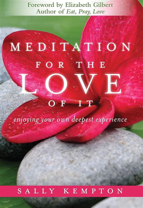 Meditation for the Love of It Enjoying Your Own Deepest Experience Reader