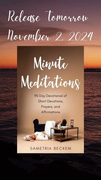 Meditations for Tomorrow PDF