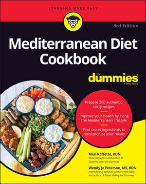 Mediterranean Diet Cookbook For Dummies PDF