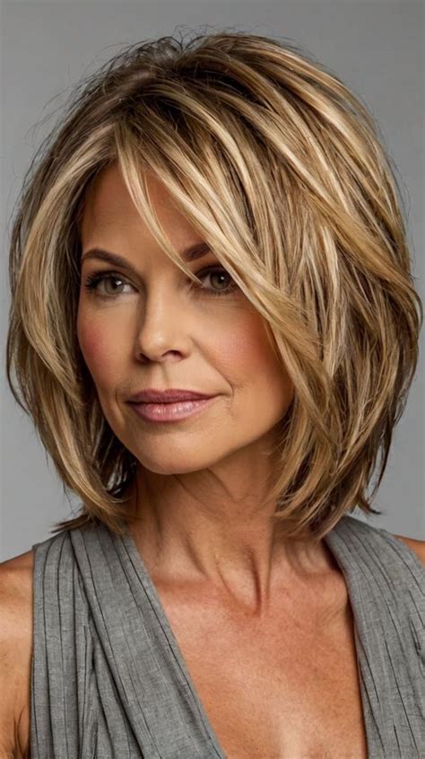 Medium Hairstyles for the Ageless: A Symphony of Style for Women Over 50