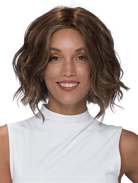 Medium Length Synthetic Wavy Wigs