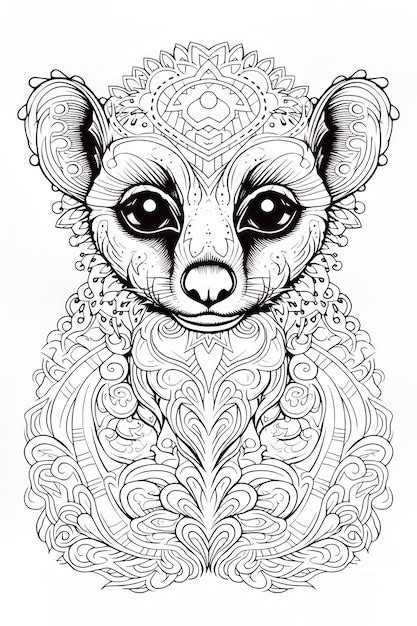 Meerkat Adult Coloring Book Stress Relieving Adorable Meerkat Coloring Book for Adults Reader