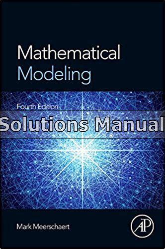 Meerschaert Mathematical Modeling Solutions Reader