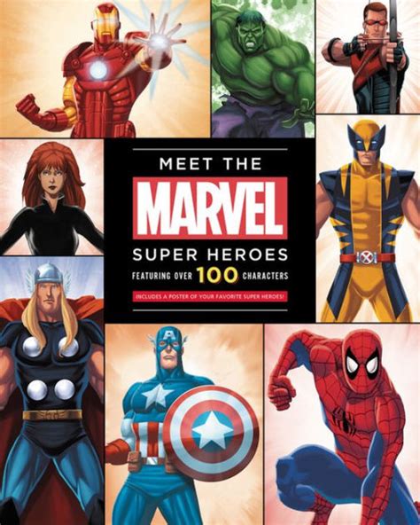 Meet The Marvel Super Heroes Includes a Poster of Your Favorite Super Heroes Kindle Editon