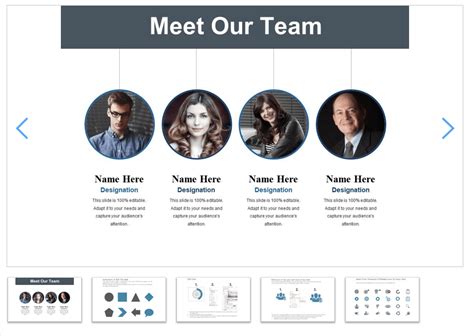 Meet The Team Templates