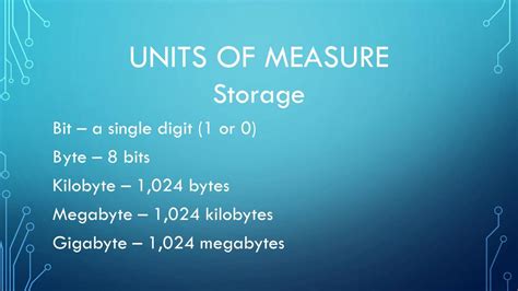 Megabits and Gigabytes: Unraveling the Units of Digital Measurement