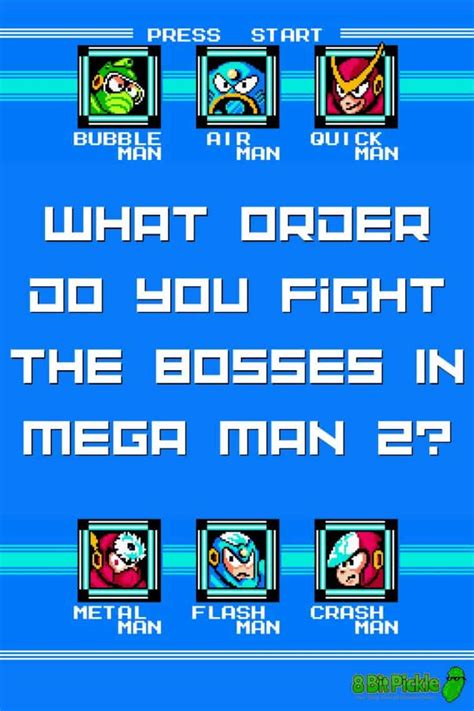 Megaman 2 Boss Order: The Ultimate Guide to Dominating the Game