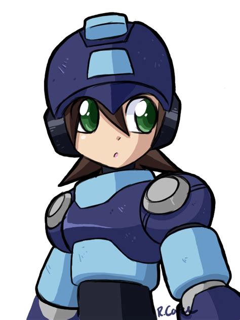 Megaman Volnutt: A Picture of Facial Expressions