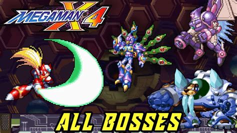 Megaman X4 Bosses: An Enigmatic Gathering of Power