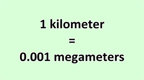 Megameters to Kilometers: A Comprehensive Guide for Precision Measurement