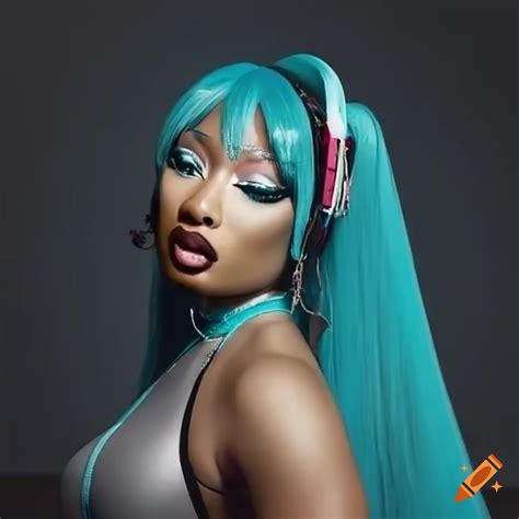 Megan Thee Stallion and Hatsune Miku: A Futuristic Fusion