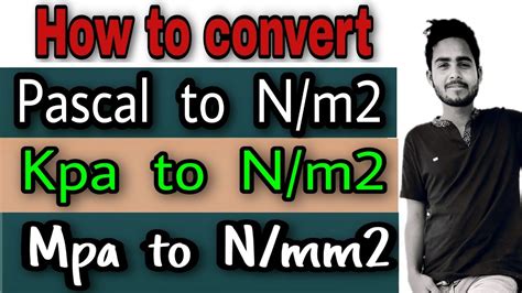 Megapascal to Newton/mm2: A Comprehensive Guide