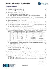 Mei M1 Topic Assessment Answers Reader