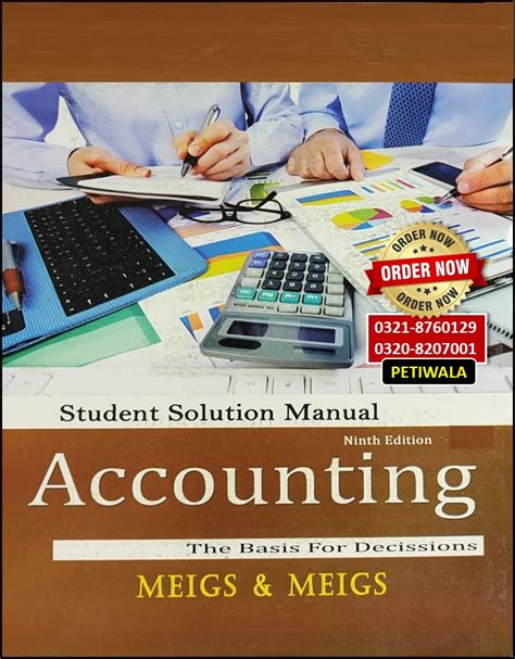 Meigs And Accounting Solution Doc