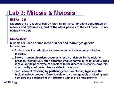 Meiosis Lab Analysis And Conclusions Answers Epub