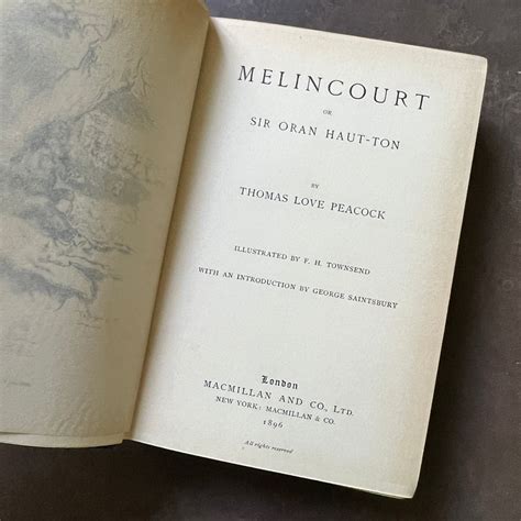 Melincourt Or Sir Oran Haut-Ton Epub