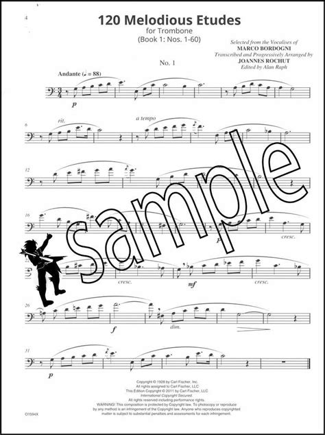 Melodious Etudes for Trombone Book 1 Ebook PDF