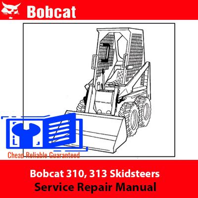 Melroe Bobcat 310 Service Manual Ebook Kindle Editon