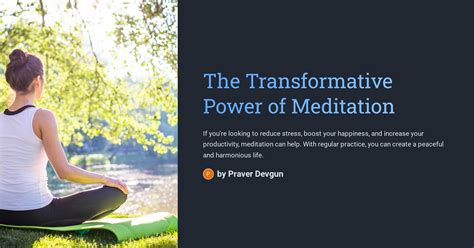 Mels Off the Top: Unveiling the Transformative Power of Meditation and Mindfulness