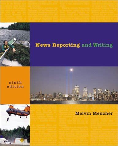 Melvin Menchers News Reporting and Writing Ebook PDF