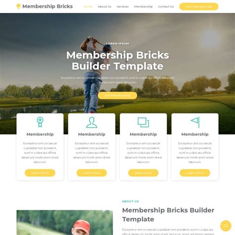 Membership Website Templates