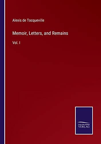 Memoir Letters and Remains Volume 1 Doc
