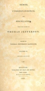 Memoir correspondence and miscellanies from the papers of Thomas Jefferson Volume 4 Epub