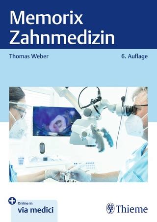 Memorix Zahnmedizin (Gebundene Ausgabe) von Thomas Weber Ebook Reader