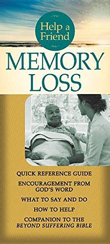 Memory Loss Pamphlet Help a Friend Series Reader