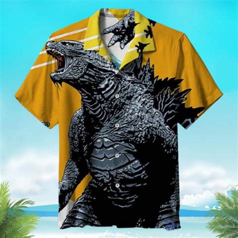 Men's Godzilla Shirts: A Roar-some Way to Make a Statement