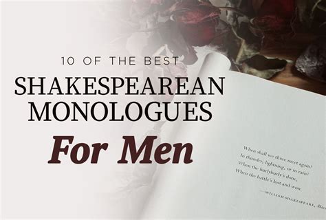 Men's Monologues from Shakespeare's Masterpieces