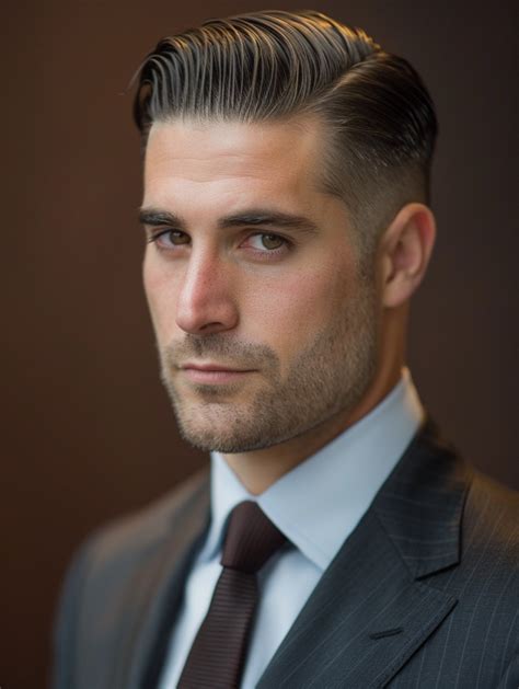 Men's Slicked Back Hairstyles: 125+ Dapper Looks for Every Face Shape