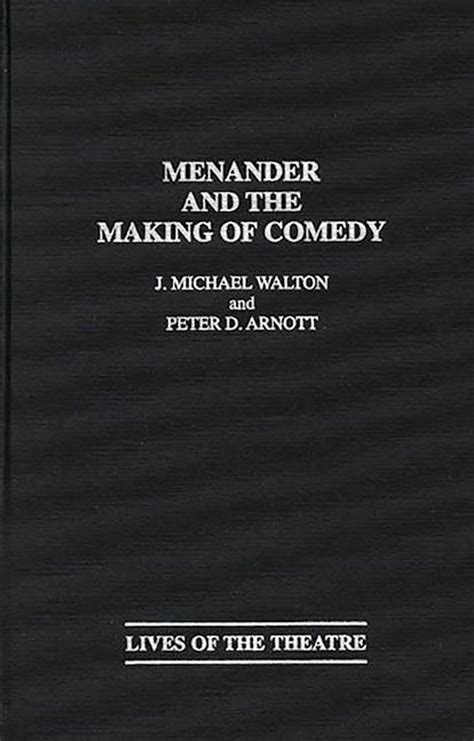 Menander and the Making of Comedy PDF