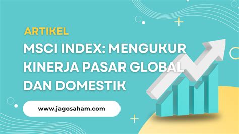 Mengukur kinerja pasar saham secara keseluruhan: