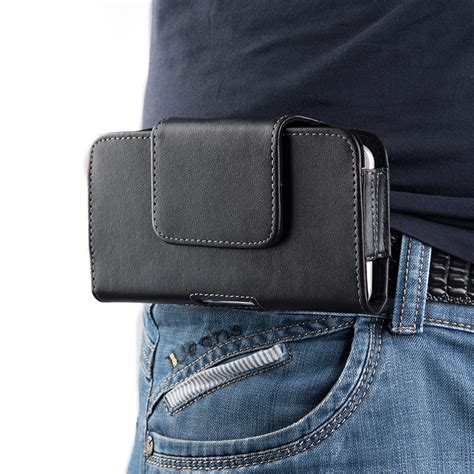 Mens Leather Holster OnePlus Black Doc