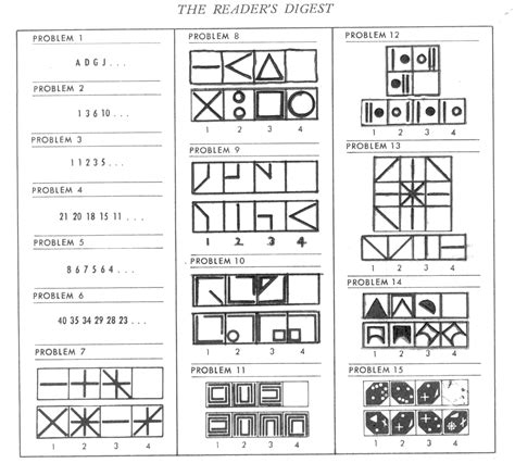 Mensa Test Questions And Answers Reader