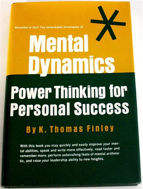 Mental Dynamics Power Thinking for Personal Success Epub